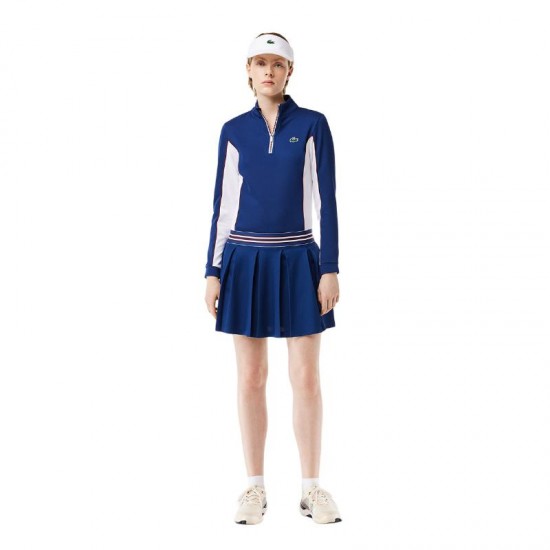 Lacoste Pique Navy Blue Skirt