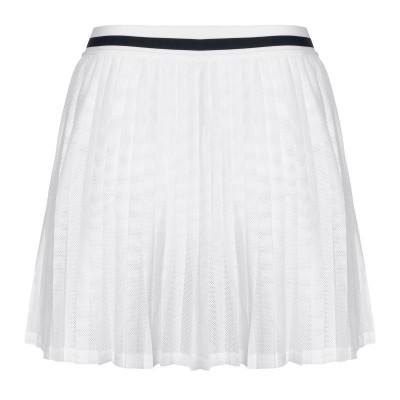 Falda Wilson Team Pleated Blanco