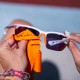 Addictive Alejandra Salazar Gandia C9 White Orange Glasses