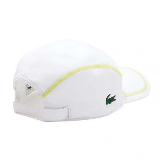 Casquette Lacoste Color Block Blanc