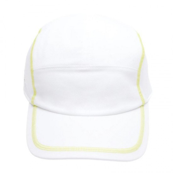 Lacoste Color Block White Cap