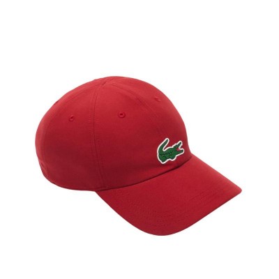 Casquette Lacoste Djokovic Sport Microfibre Bordeaux