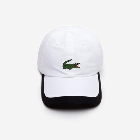 Gorra Lacoste Ligera Blanco Azul Marino