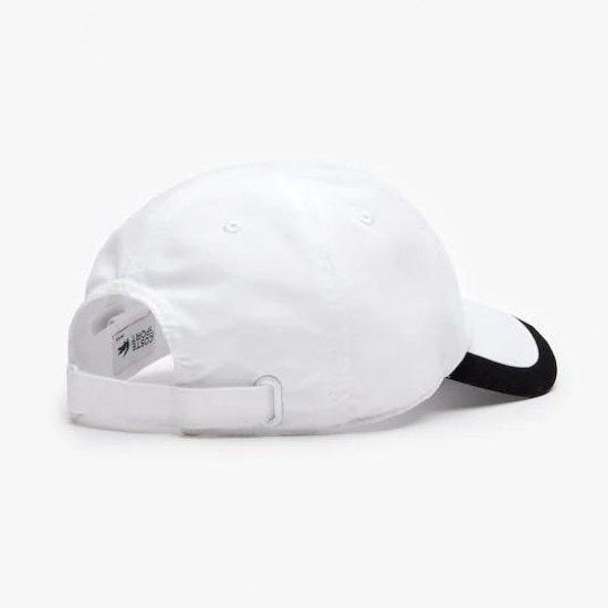 Light Lacoste Cap White Navy Blue