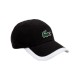 Casquette Lacoste Noir Blanc Clair