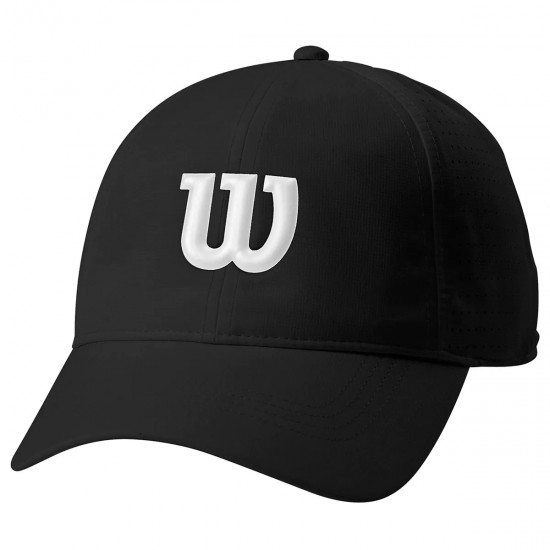 Casquette Wilson Ultralight Noir Blanc