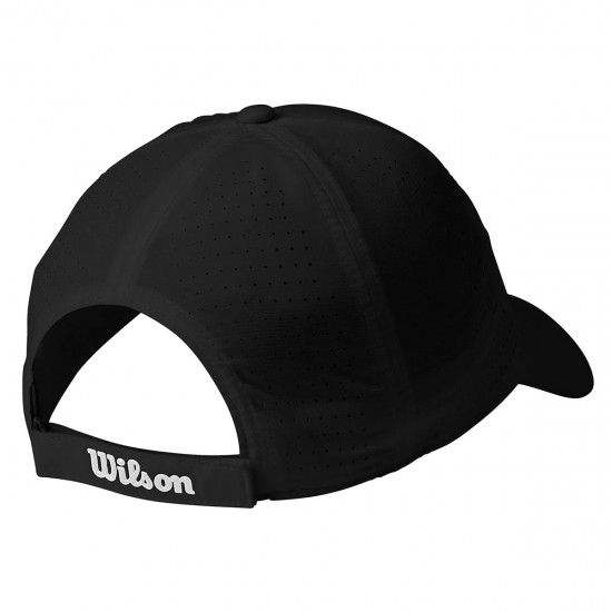 Wilson Ultralight Cap Black White