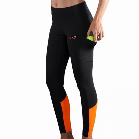 Endless Lift Noir Orange Leggings