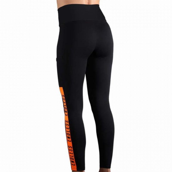 Endless Syncro Noir Orange Leggings