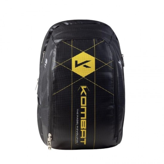 Kombat Manu Martin Osorno Black Yellow Backpack