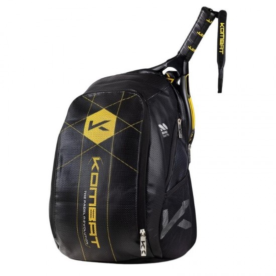 Kombat Manu Martin Osorno Noir Jaune Sac a dos