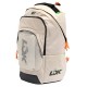 Lok Maxx Off-White Orange Backpack