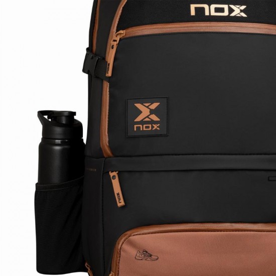 Mochila Nox AT10 Luxe Serie Ouverte Negro Marron