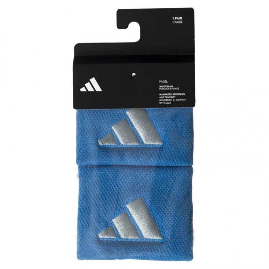 Adidas Bracelets Courts Bleus Gris 2 Unites