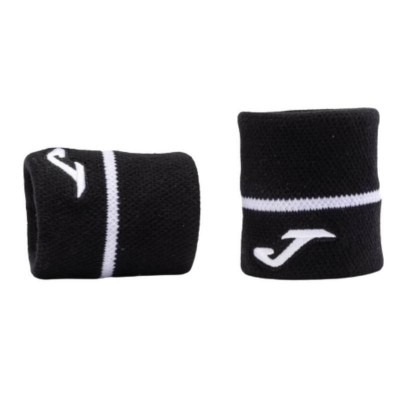 Joma Torneo Bracelets Noir Blanc 2 Unites