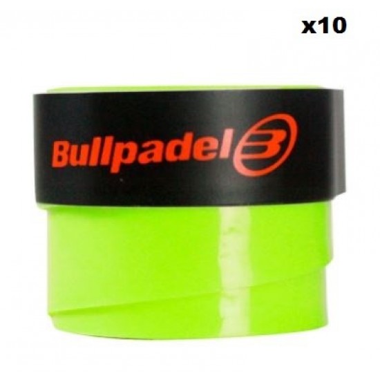 Overgrips Bullpadel Yellow Sulfur Smooth 10 Units