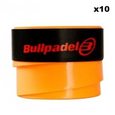 Overgrips Bullpadel Plain Orange 10 Unites