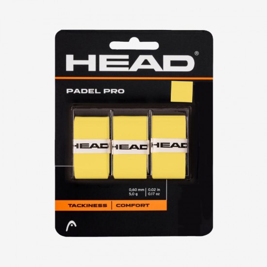 Overgrips Head Padel Pro Giallo 3 unita