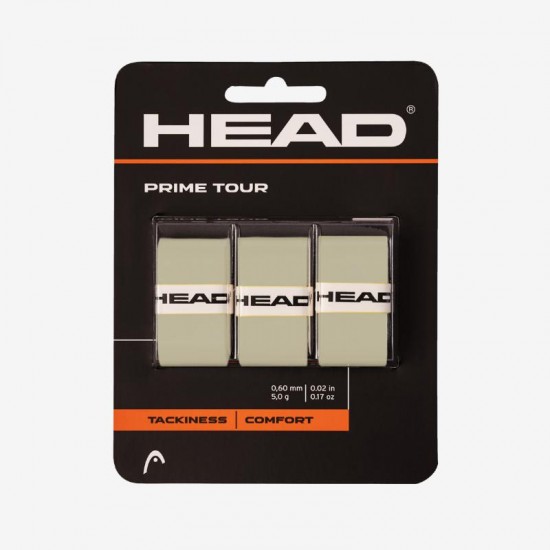 Overgrips Head Prime Tour Grey 3 unites