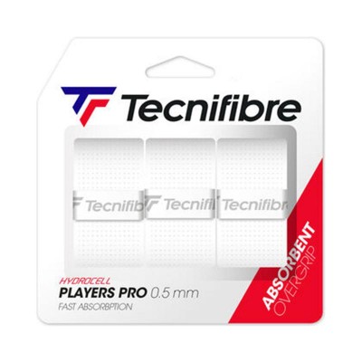 Overgrips Tecnifibre Players Pro Blanco 3 Unidades