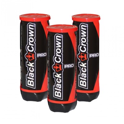 Pack de 3 bidons black Crown Ball