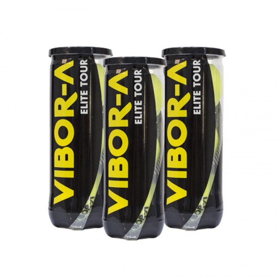 Pack of 3 Bottles of Balls Vibora Elite Tour