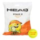 Pack of 72 Head Stage 2 Orange Balls