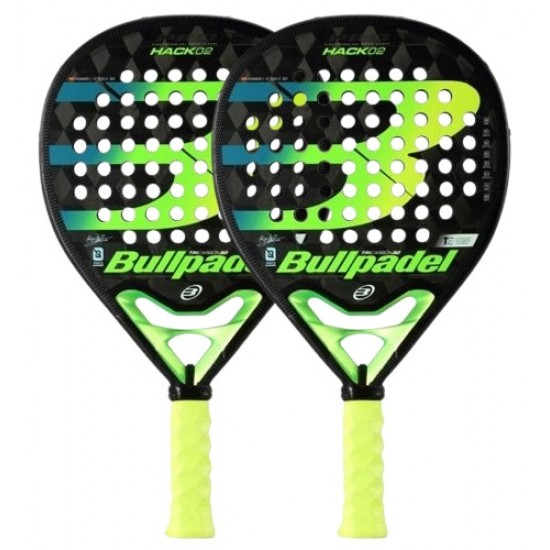 Pack Pala Bullpadel Paquito Navarro Hack 02 Proline X2