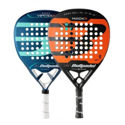 Bullpadel Paquito Navarro Hack 03 Junior 2024 and Delfi Brea Vertex Woman Junior 2024 Racket