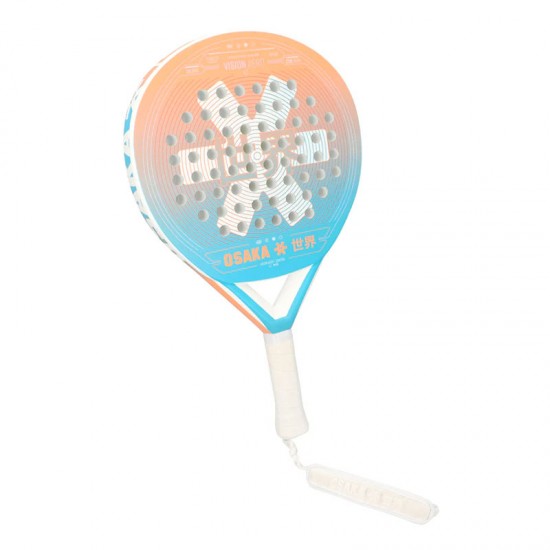 Osaka Vision Aero Control Racket Orange Blue