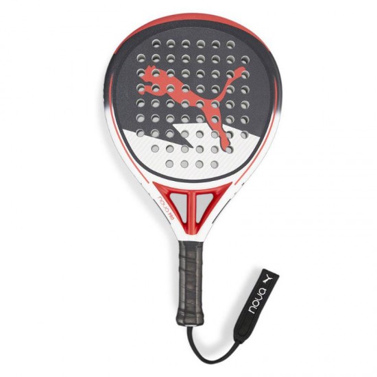 Raquette Puma Nova Pro Control Blanc Rouge