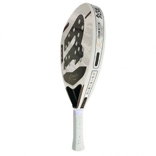 Raquette Royal Padel R30 LTD en or blanc 2025