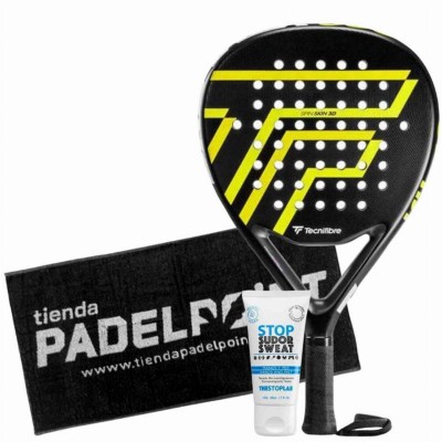 Pack Tecnifibre Wall Breaker 360 Pelle avec serviette et magnesium