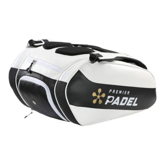 Bullpadel Premier Padel Vertex BPP25001 White Padel Bag