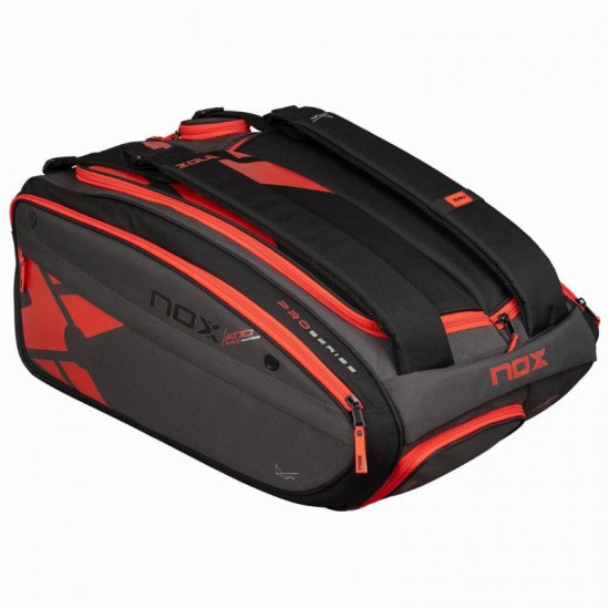 Sac de raquette de padel Nox AT10 XXL Noir Rouge