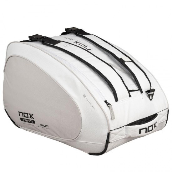 Sac de raquette de padel Nox ML10 Team Blanc Gris