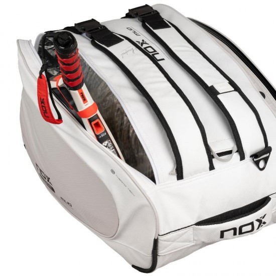 Sac de raquette de padel Nox ML10 Team Blanc Gris