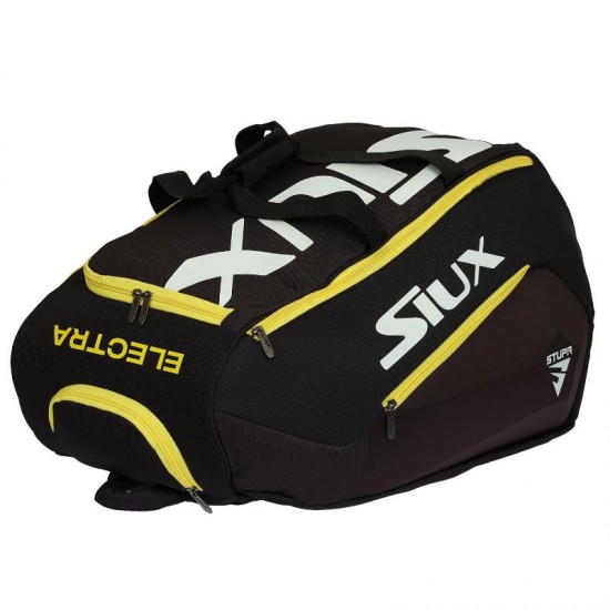 Siux Stupa Electra Black Yellow Padel Racket Bag