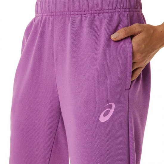 Pants Asics Logo Grande Lavanda