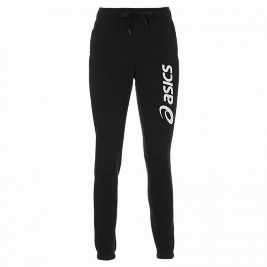 Pantalon Asics Logo Grande Femme Noire