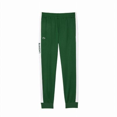 Pantalon de tennis Lacoste vert blanc