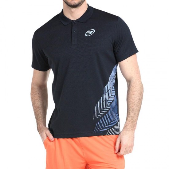 Navy Blue Lappish Bullpadel Polo Shirt