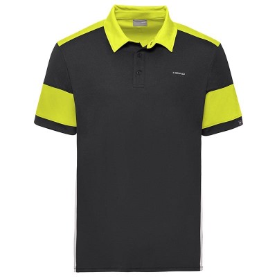 Polo Head Ace Black Yellow