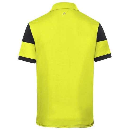 Polo Head Ace Noir Jaune