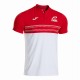 Polo de Padel Joma A1 Blanc Rouge