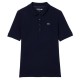 Polo Lacoste Pique Azul Marino Mujer