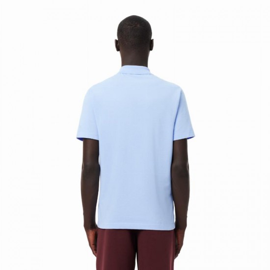 Polo Lacoste Regular Fit Algodon Blue Pastel