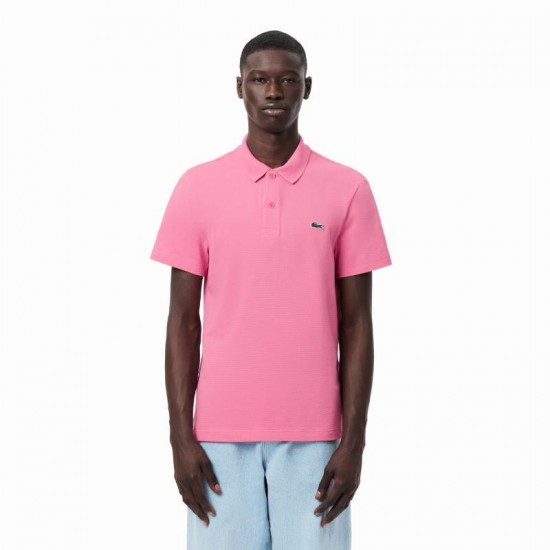 Par le Lacoste Regular Fit Algodon Rosa