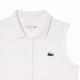 Lacoste Ultra Dry White Women''s Polo