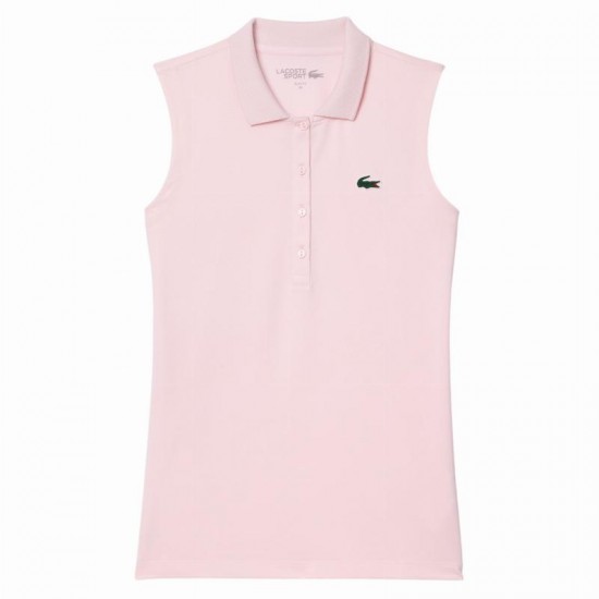 Lacoste Ultra Dry Pink Women''s Polo Shirt